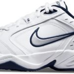 Nike Men’s Air Monarch IV Training Shoes – Leather Workout Sneakers with Air Cushioning and Durable Rubber Sole