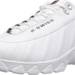 K-Swiss Men’s ST329 CMF Sneaker – Wide Fit Leather Dad Shoes, Comfortable Walking & Tennis Shoes